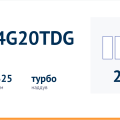 Двигатель JLH-4G20TDG