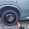 Запаска Evolute i-Space: докатка T155/85 R18, домкрат и инструмент