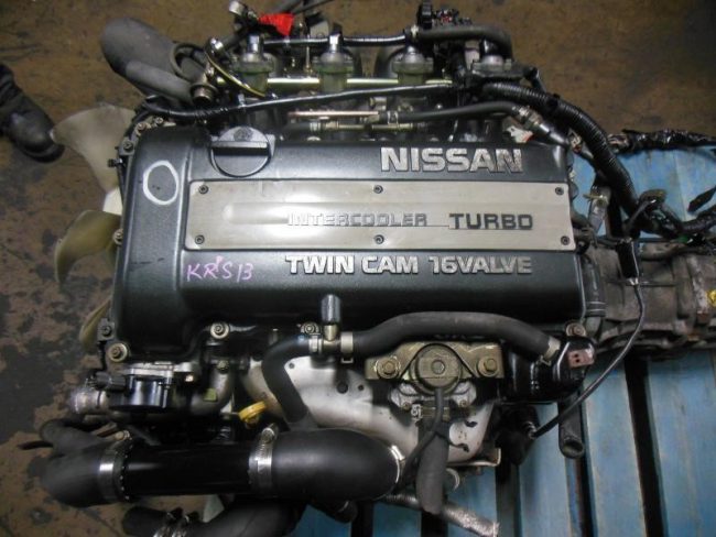 Двигатель Nissan SR20DET Black top