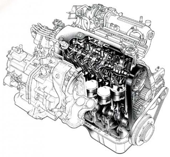 Как узнать какой двигатель стоит на хонда