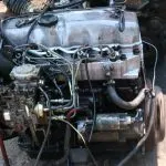 Дизельный двигатель Mitsubishi 4d56T