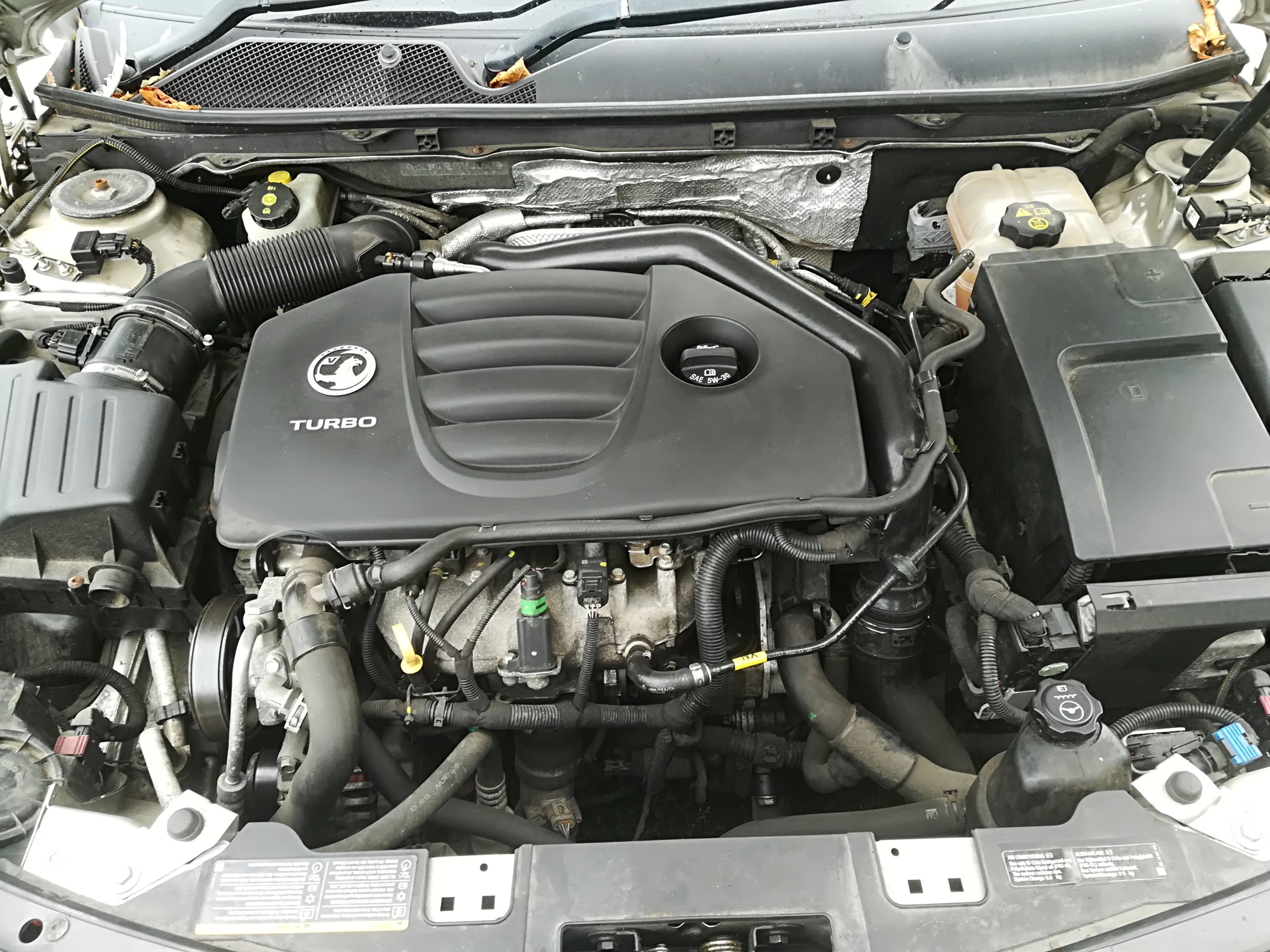Двигатель Opel A20NHT замена масла