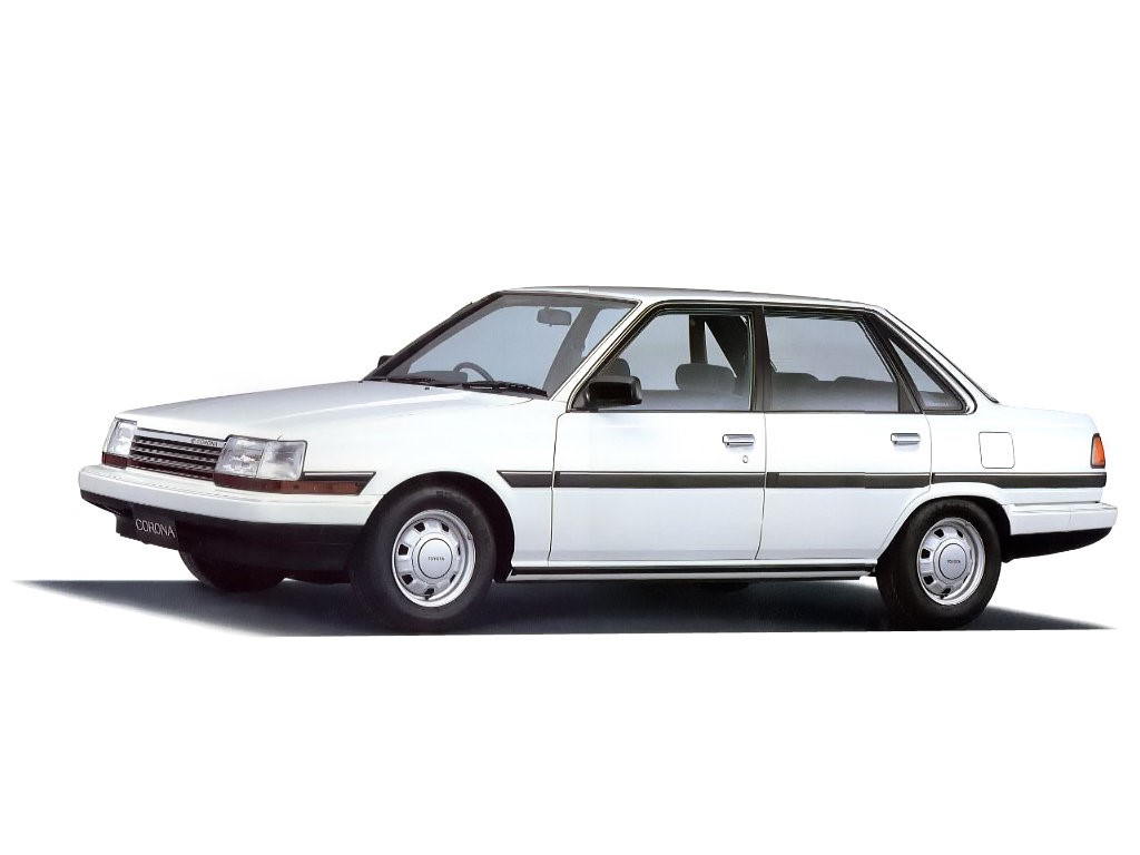 Классические облик японского седана середины 80-х