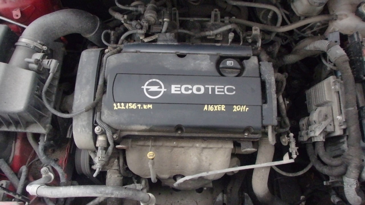 Opel Astra с двигателем A16XER
