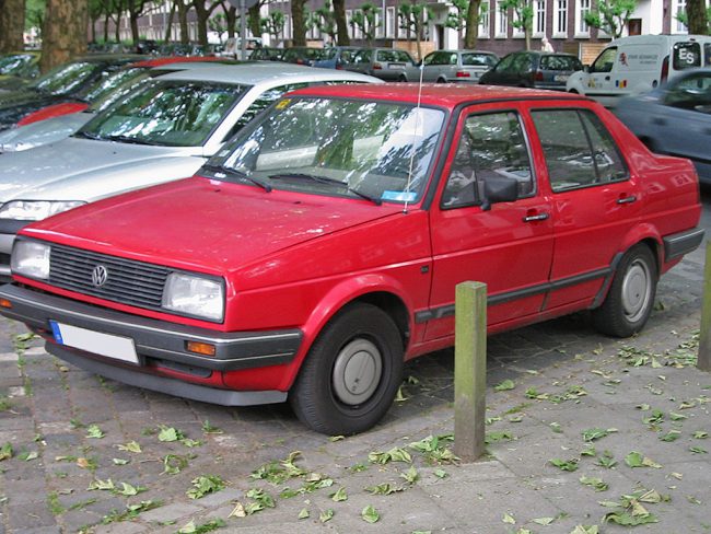 Второе поколение Volkswagen Jetta