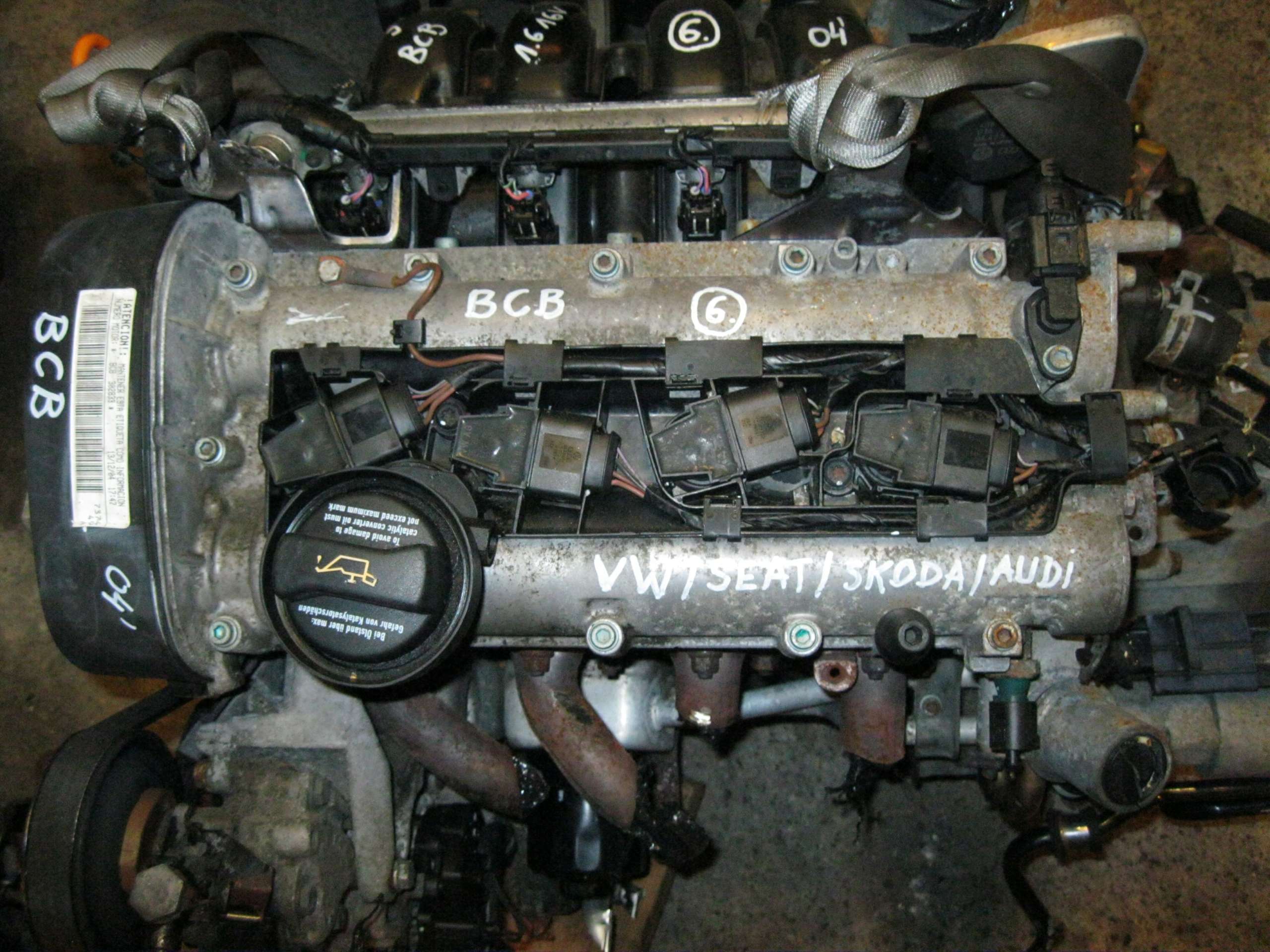 Двигатель Volkswagen BCB
