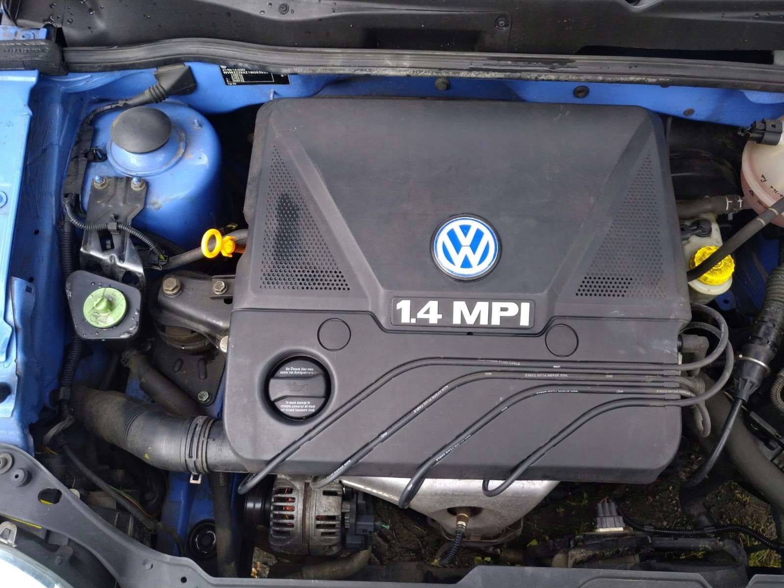 Двигатель VW Lupo 1,4 MPI в сборе AUD