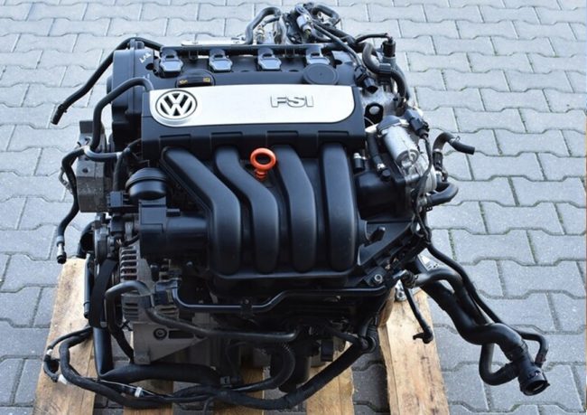 Контрактный двигатель VW BVY