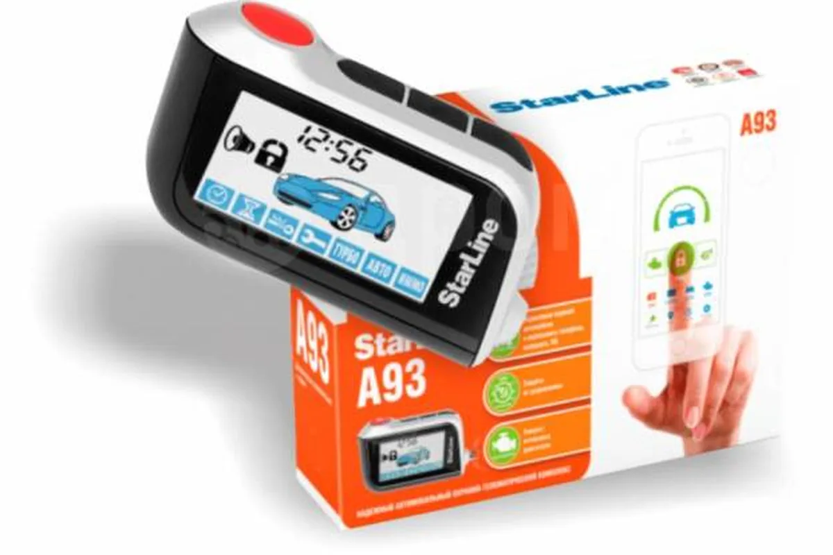 Сигнализация StarLine A93 с брелоком для Belgee X50