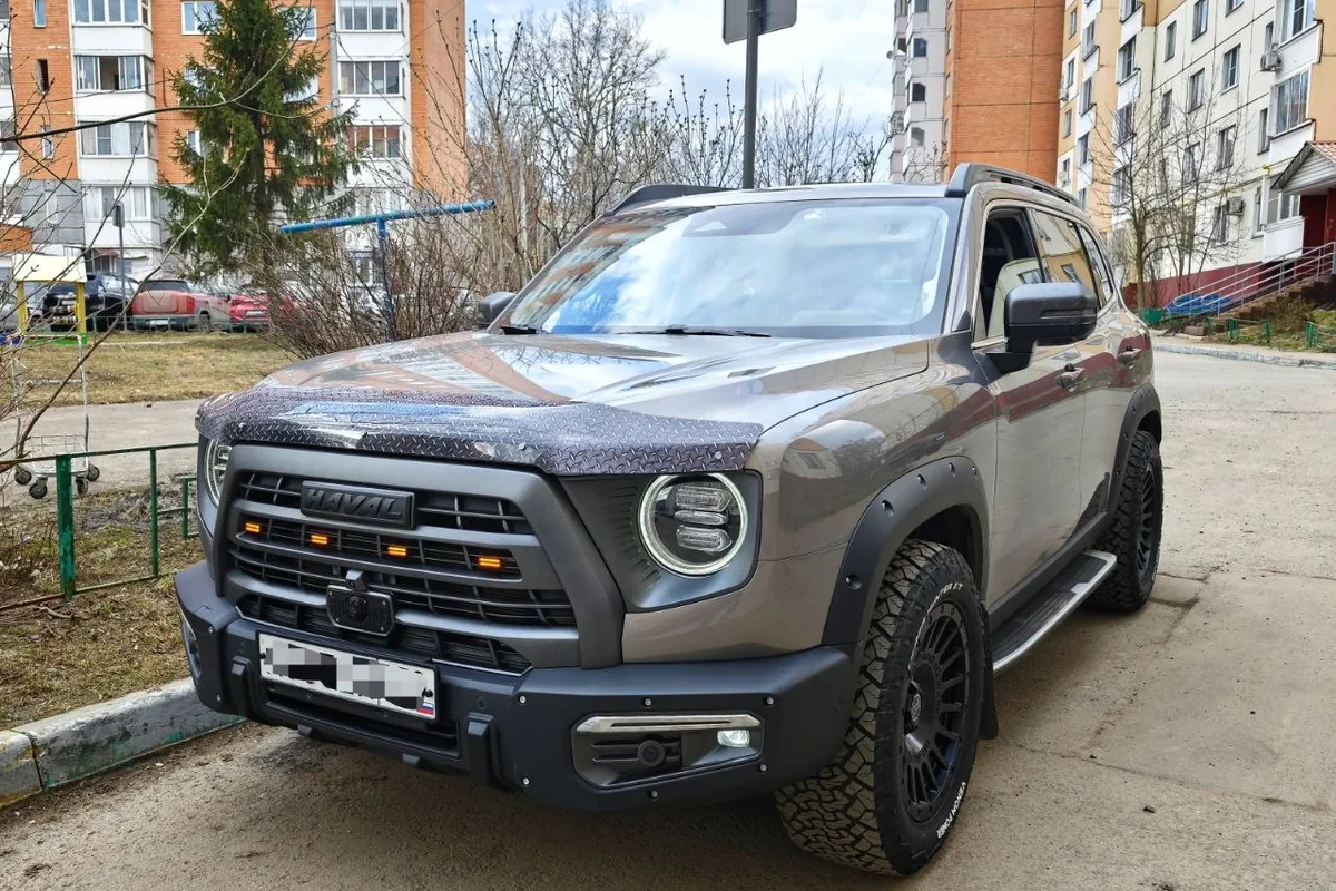 Haval Dargo с изменённым внешним обвесом