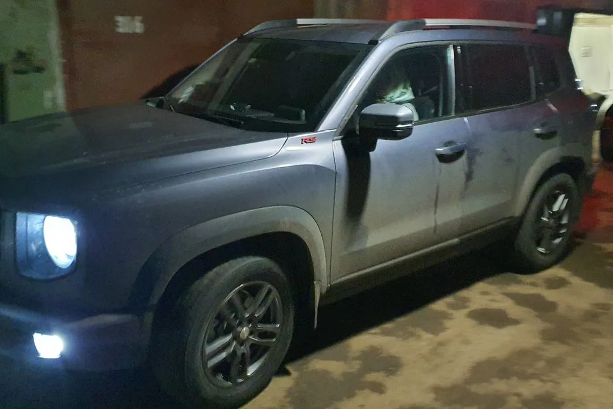 Haval Dargo на подарочной шипованной резине Nordman 7 и литых дисках
