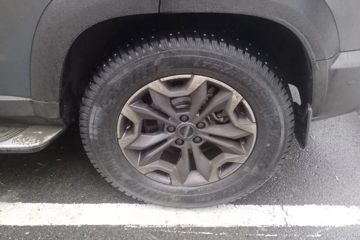 Колесо Haval Dargo на шипованной резине Triangle 265/60 R18