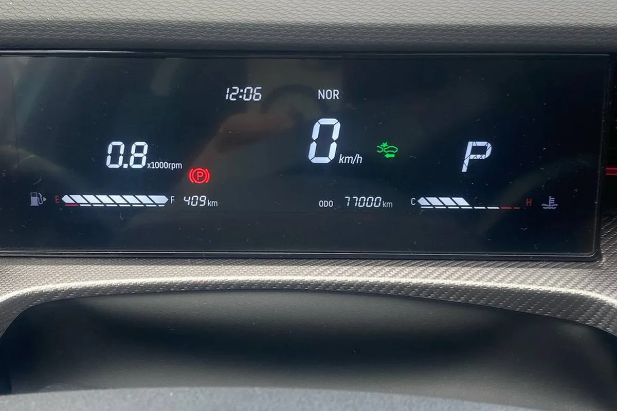Приборная панель Jetour Dashing с пробегом 73 000 км