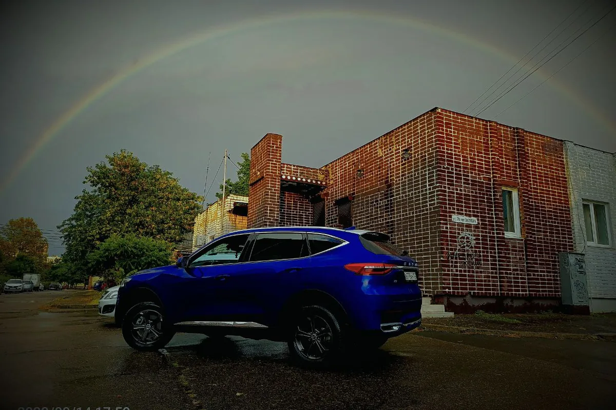 Haval F7 первого поколения с пробегом 67 тысяч километров