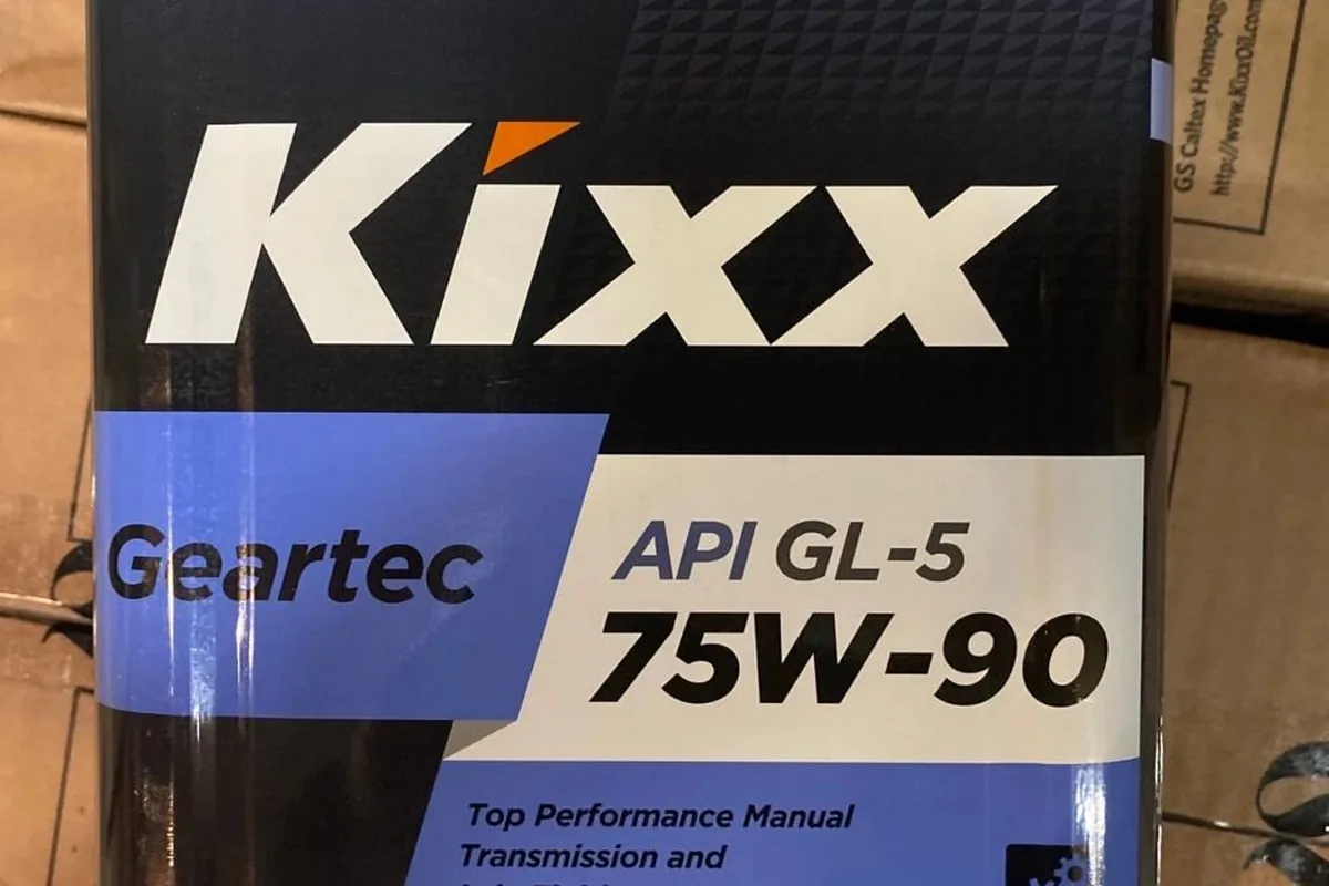 Трансмиссионное масло Kixx Geartec 75W-90 для коробки iB5
