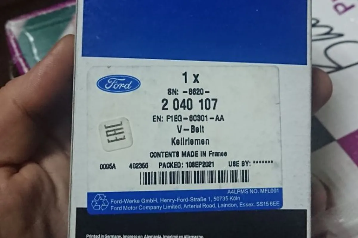 Оригинальный приводной ремень Ford для 1.5 EcoBoost