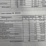 Сколько стоит обслуживание Форд Фокус 2 и 3: цены ТО и типовых работ по чекам владельцев 2022–2025