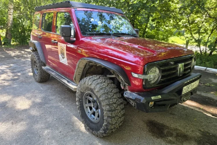 Yokohama Geolandar X-MT 35x12,5 R17 на дисках ICON Rebound Pro с иннерлоками