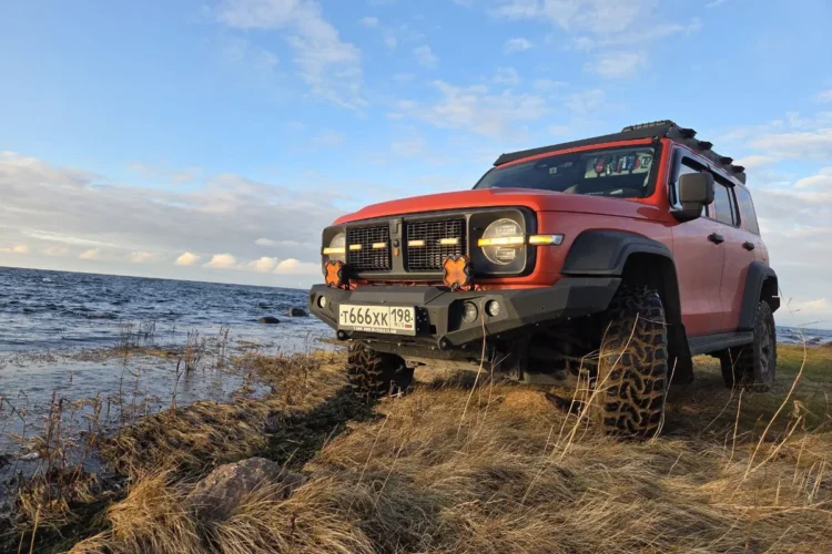 Rapid Mud Contender 285/75 R17 на дисках Toyota 7,5JJx17 ET30