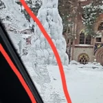 Что замерзает у GAC GS8 зимой: форсунки в щётках дворников на трассе, замок задней двери, наледь на боковых стёклах и панораме, датчики круиза