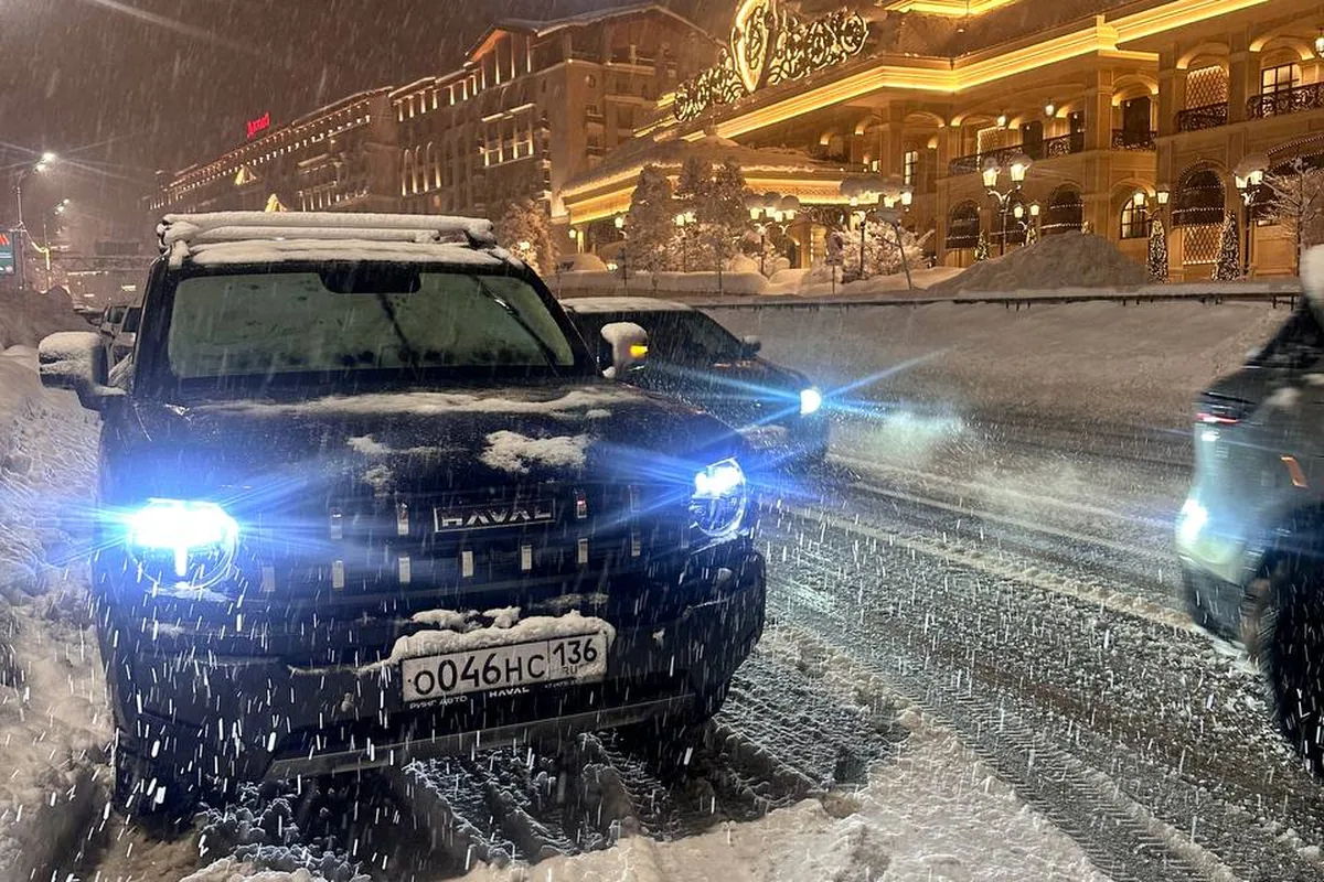 Haval H3 зимой