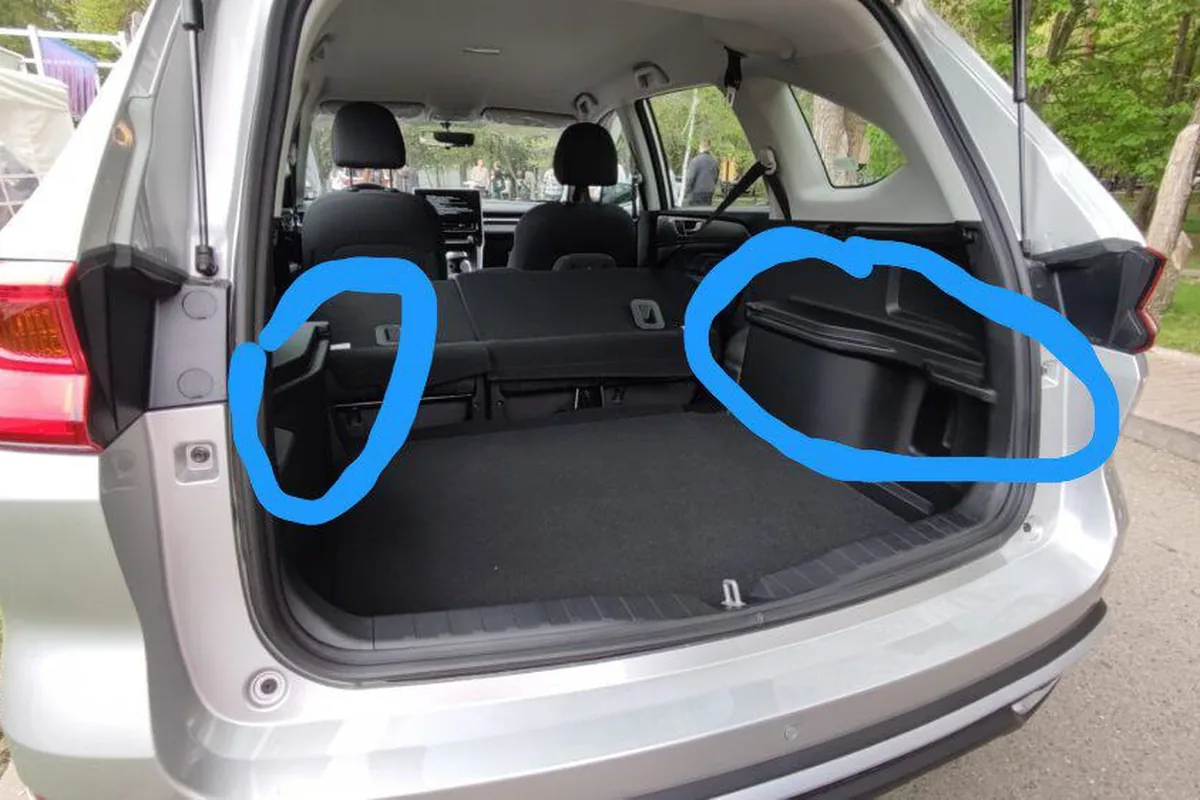 Боковые ниши багажника Haval H6
