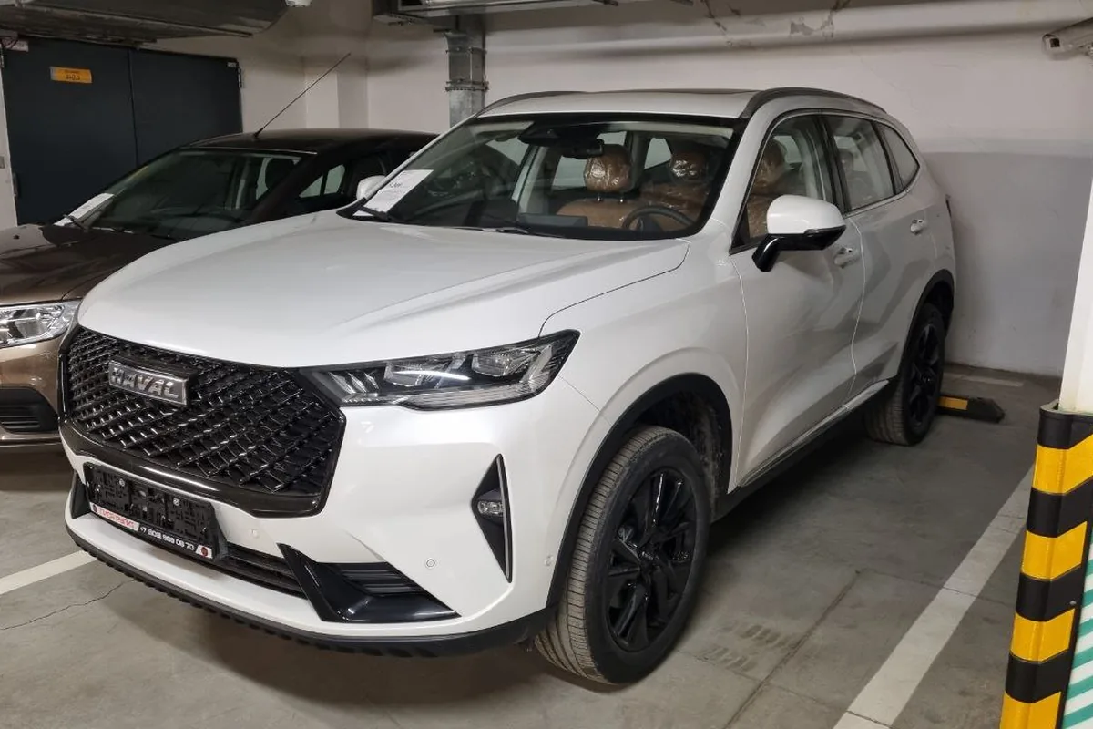 Haval H6 после оклейки передней части