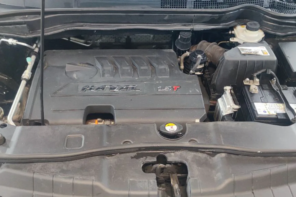 Подкапотное пространство Haval H6 с мотором 1.5 турбо