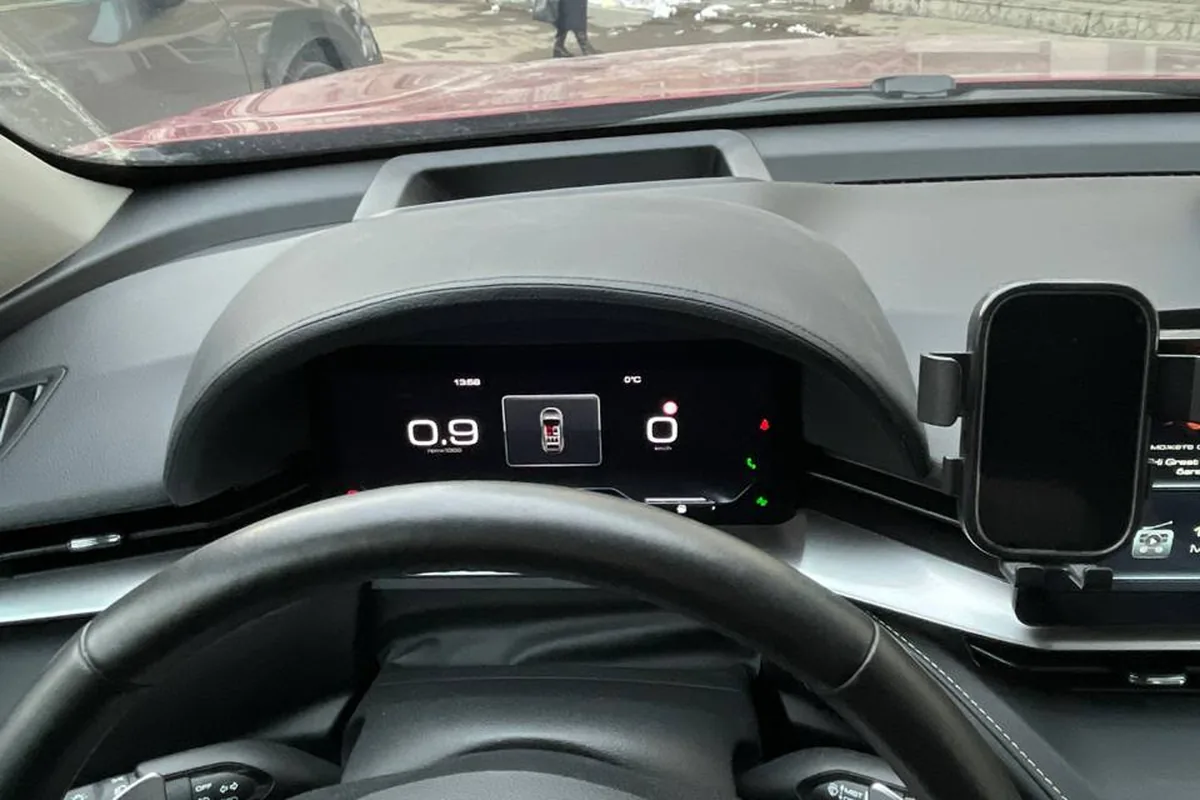 Цифровая панель приборов Haval H6