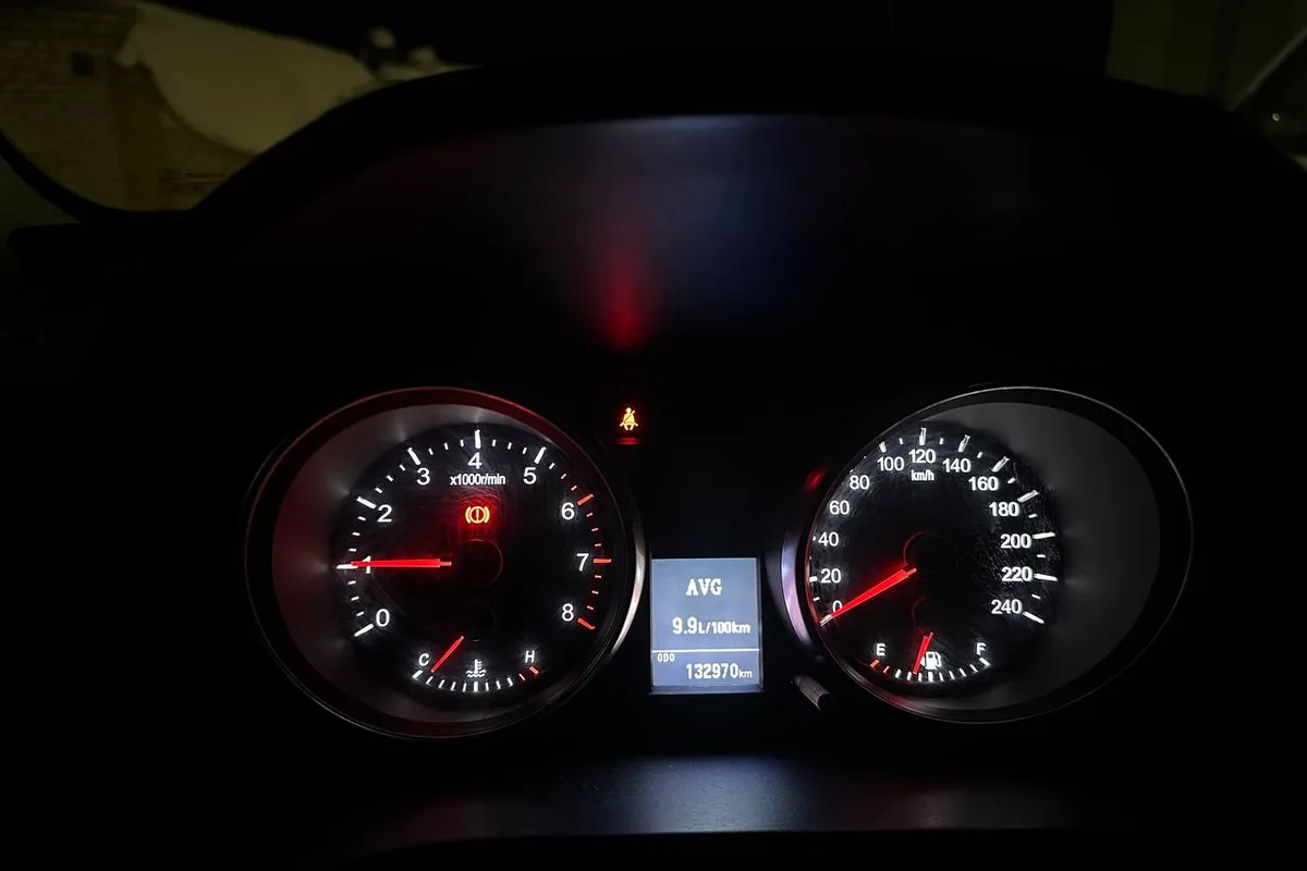 Панель Haval H6 после автозапуска