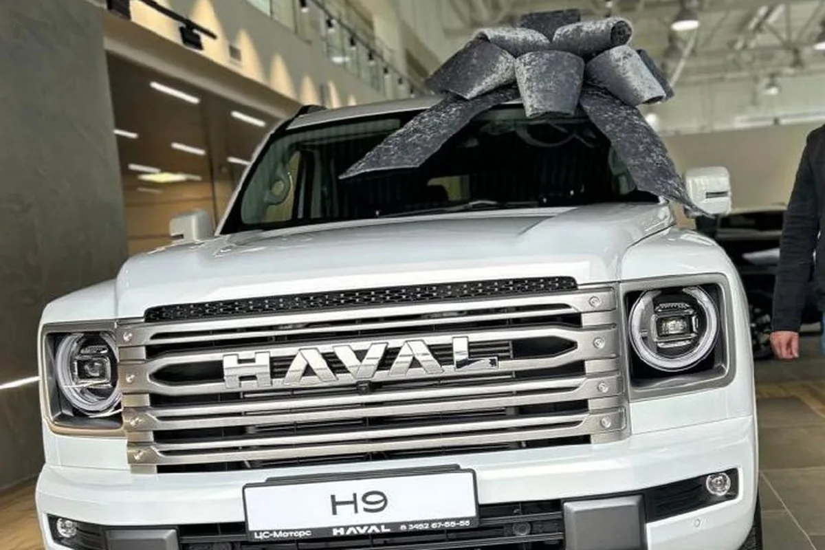 Haval H9 в день выдачи в дилерском центре