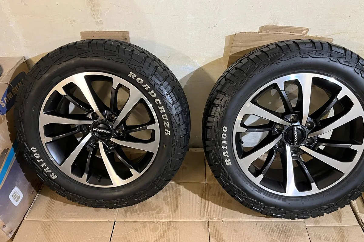 Комплект колёс Haval H9 после сезона эксплуатации