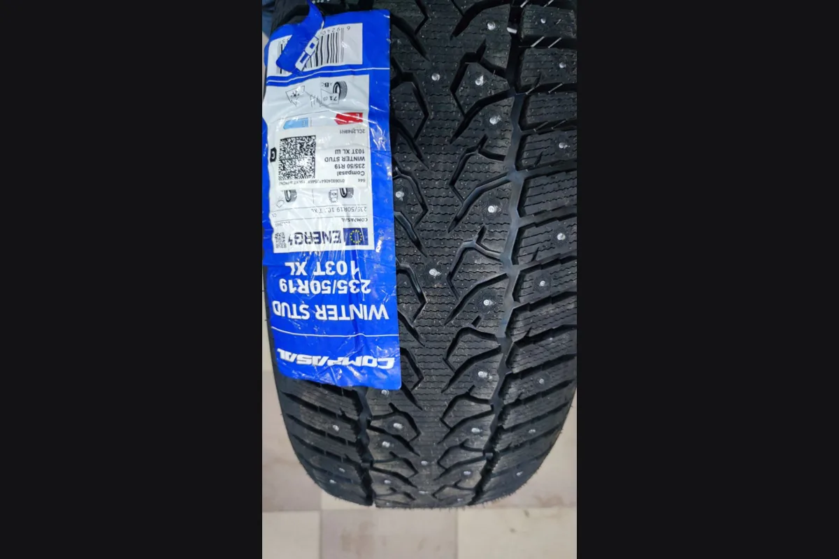 Новая шипованная шина 235/50 R19 с этикеткой для Jaecoo J7