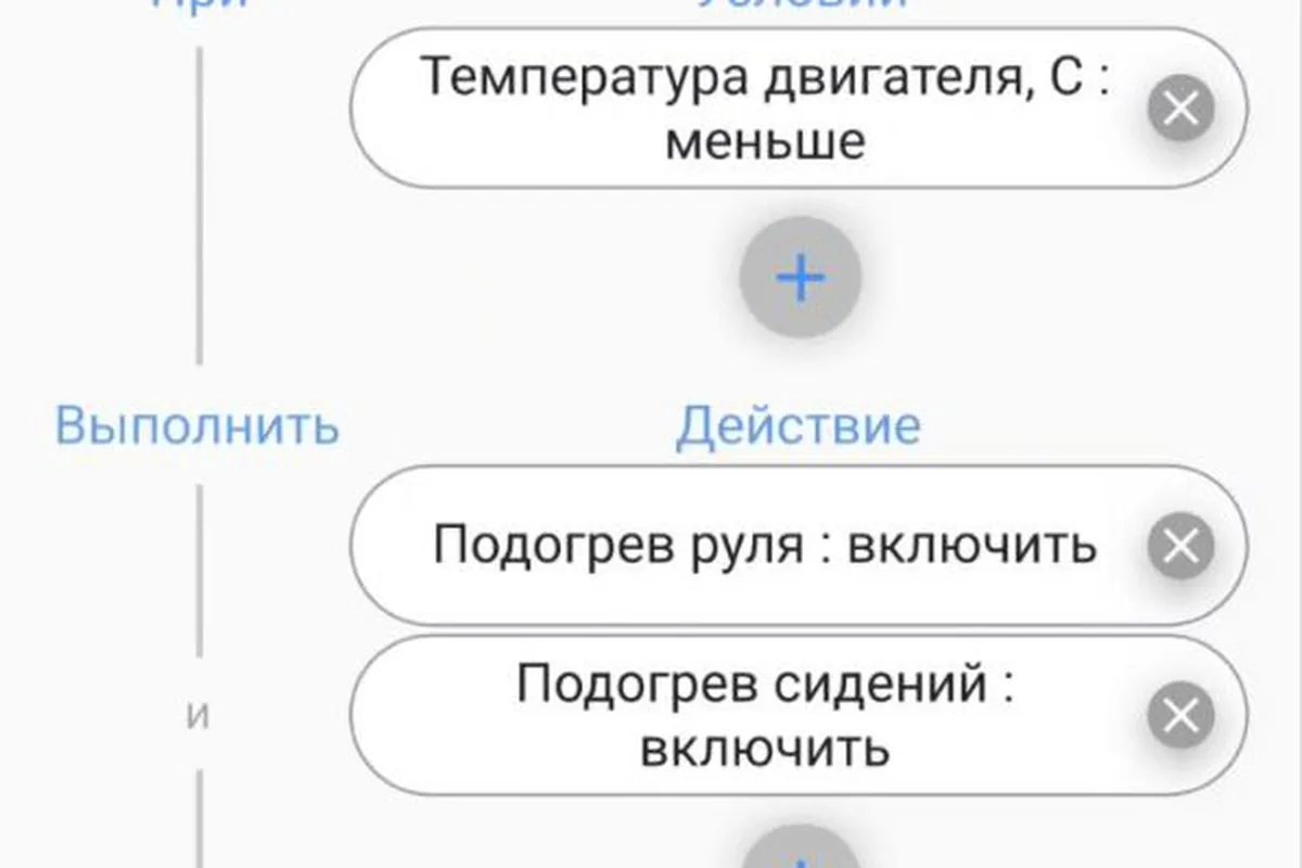 Сценарии автоматического запуска двигателя Jaecoo J8