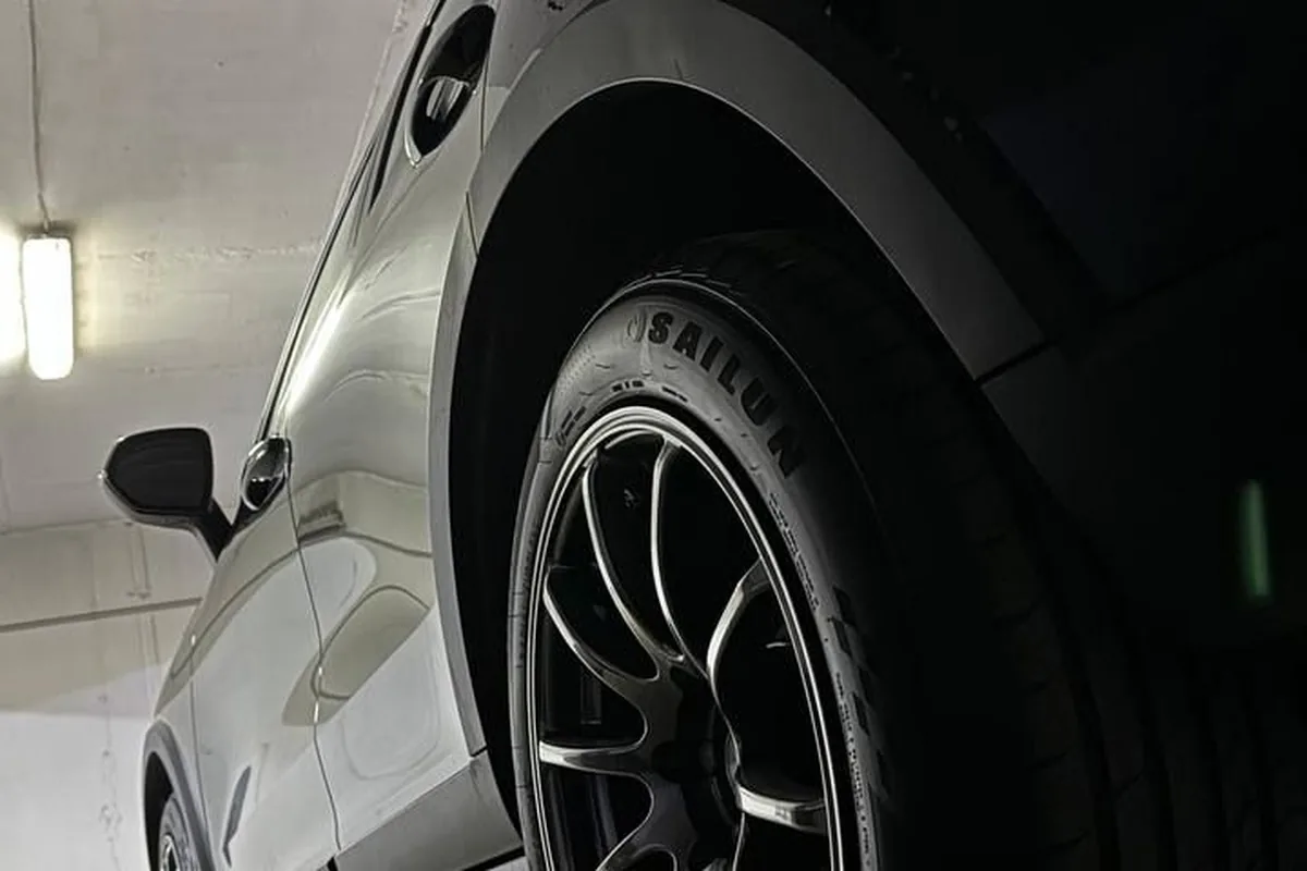 Диск R18 9JJ ET25 в арке Haval Jolion