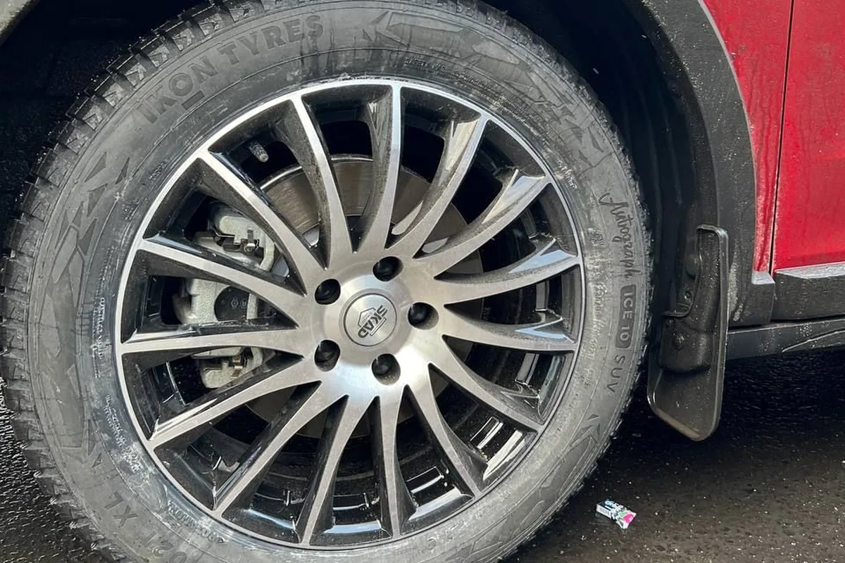 Колесо Haval Jolion крупным планом