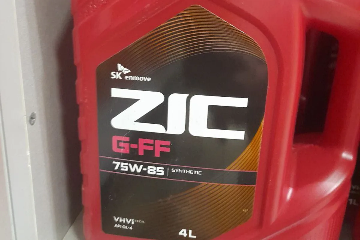 Канистра ZIC G-FF 75W-85 для механики Kia Rio