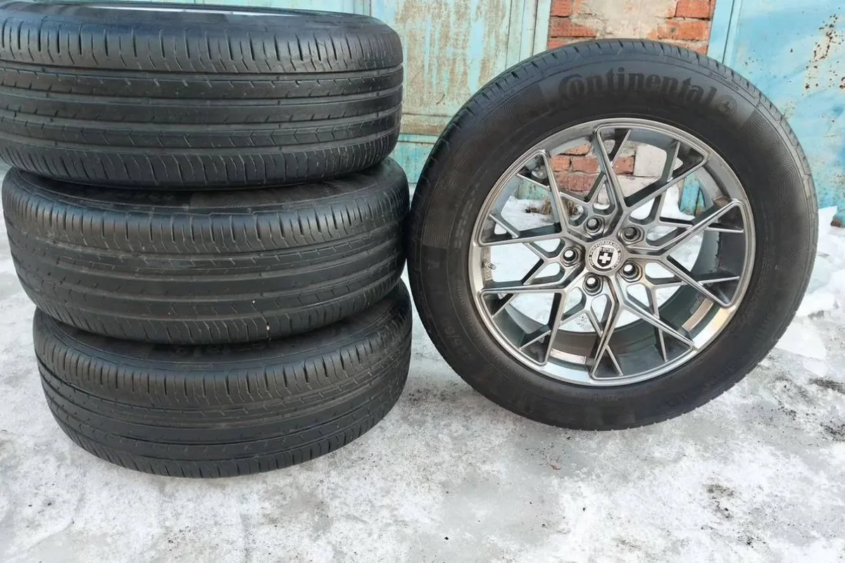 Комплект колёс HRE FF10 с шинами Continental