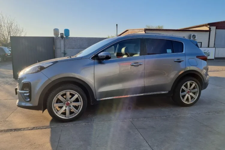 Kia Sportage 4 на кованых дисках WEDS R19 шириной 8 дюймов