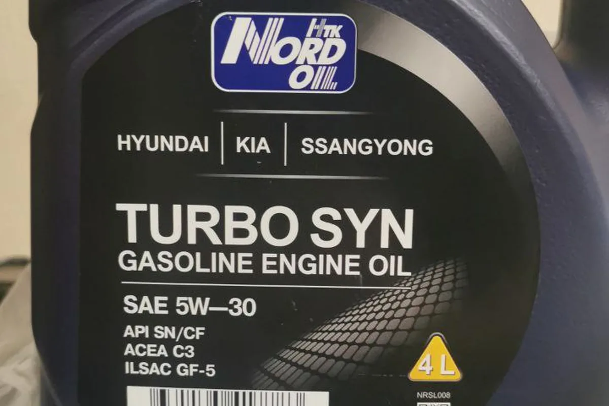 Канистра Nord Oil Turbo Syn 5W-30 для Kia Sportage 4