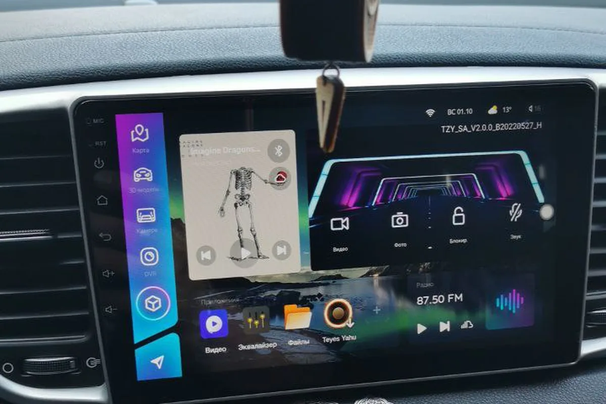 Android-магнитола Red Power вместо штатной в Kia Sportage 4