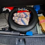 Запаска и докатка на Kia Sportage 4: размер T135/90 R17, влезет ли полноразмерное колесо