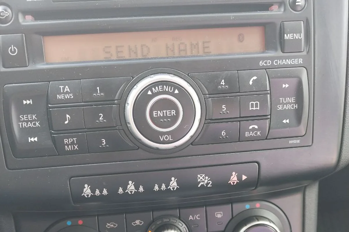 Штатная магнитола Nissan Qashqai J10 с Bluetooth для звонков