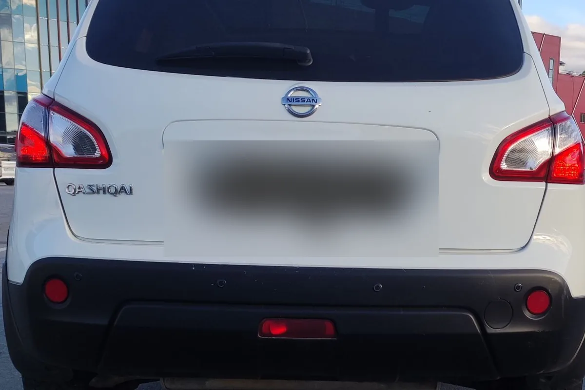 Корма Nissan Qashqai J10 рестайлинг 2011 года