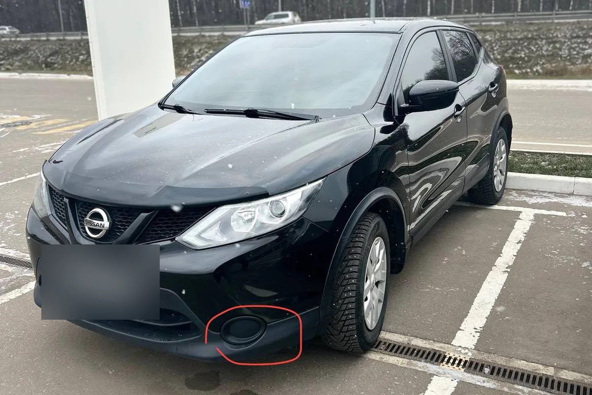 Nissan Qashqai J11 дорестайлинг в базовой версии без противотуманок
