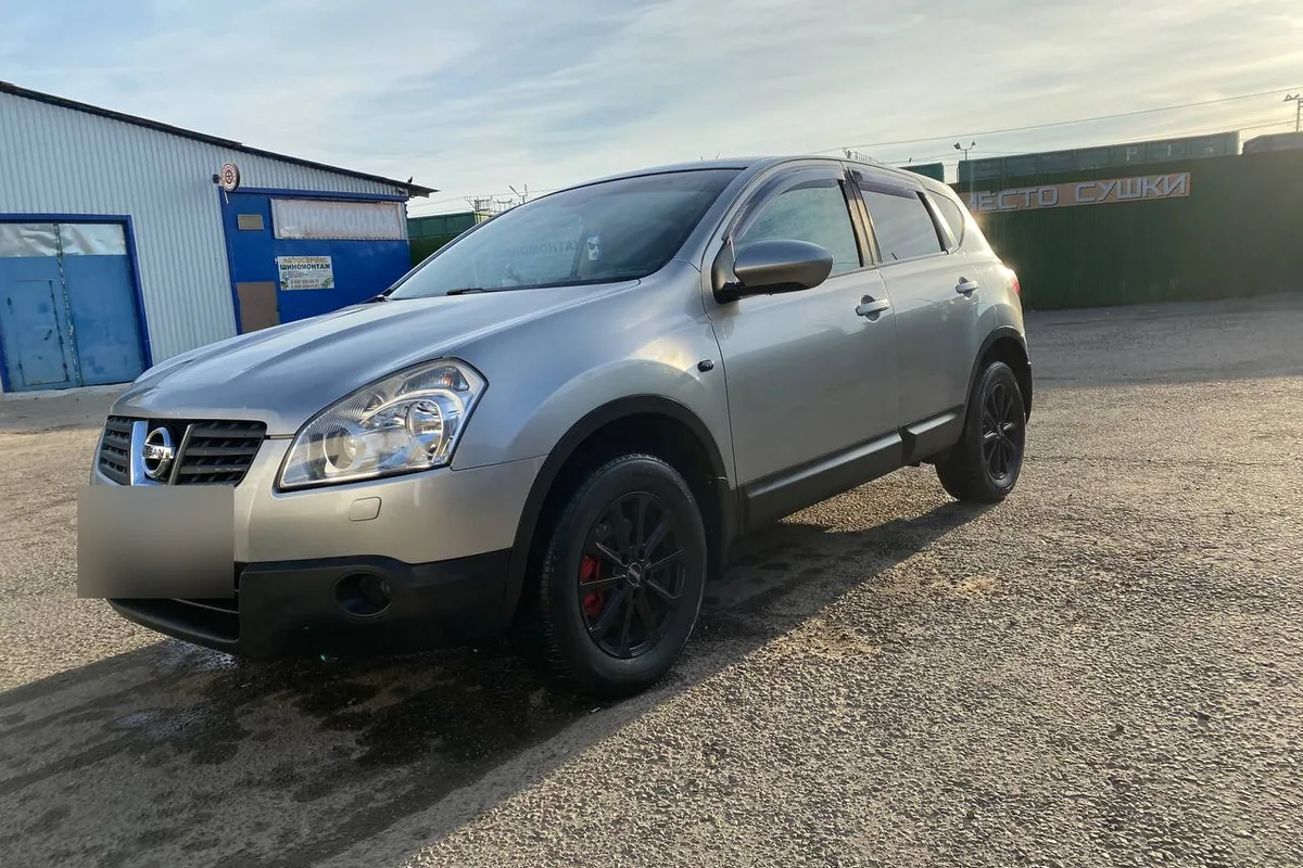 Nissan Qashqai J10 с мотором HR16DE и пробегом 280 тыс. км