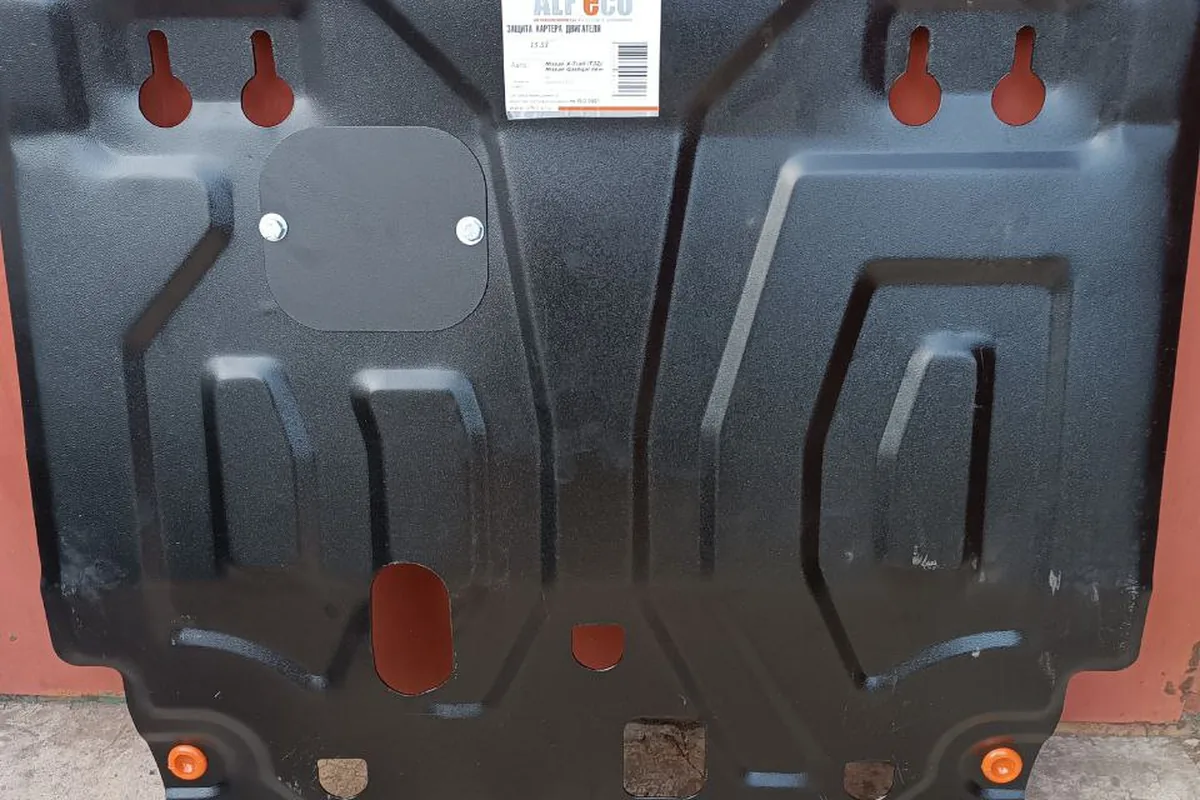 Стальная защита картера ALFeco для Nissan Qashqai J11 и X-Trail T32