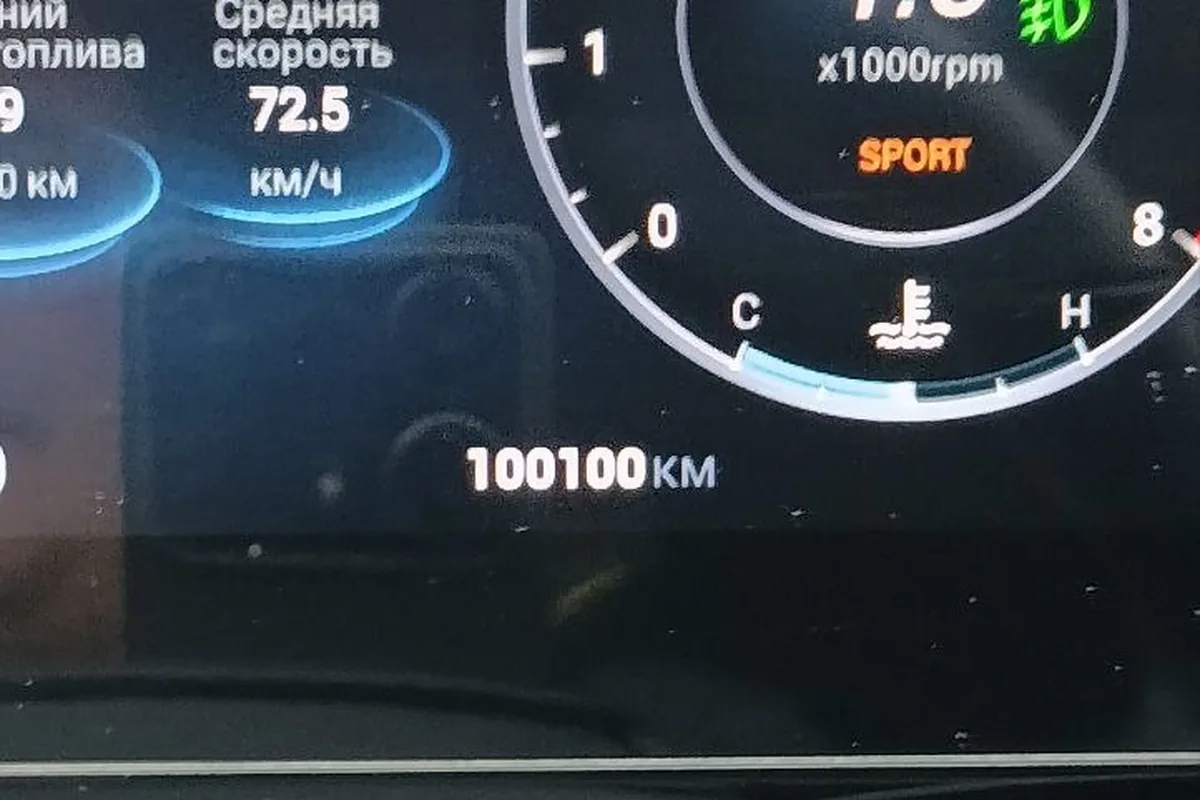 Приборная панель Omoda C5 с пробегом 100 100 км