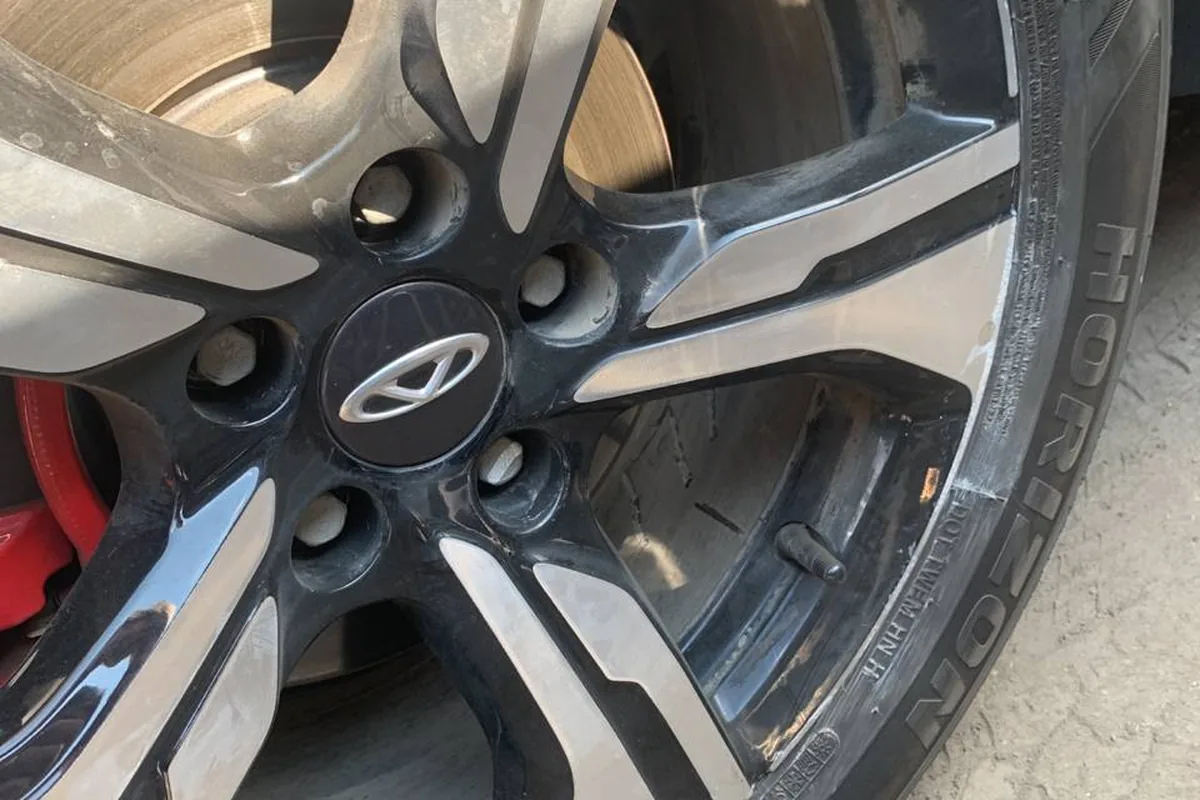 Ступичный колпачок с логотипом Chery на диске R17 Chery Tiggo 4 Pro