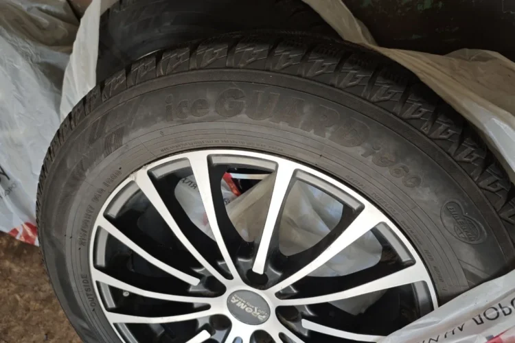 Колесо Chery Tiggo 4 на диске Proma R17 с зимней шиной Yokohama iceGUARD IG60 215/60 R17